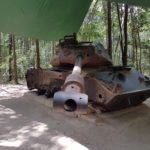 An old tank at the Cu Chi Tunnels.